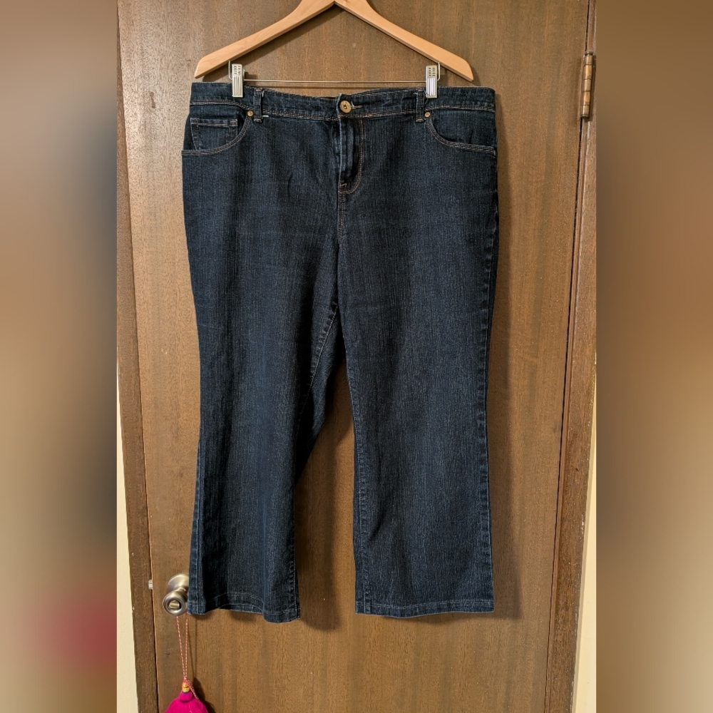 Style & Co. Dark Blue Straight Leg Jeans